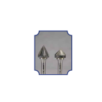 SERT METAL ÇAPAK ALMA FREZELERİ - WK-HAVŞA 60º - DÜZ KANALLI